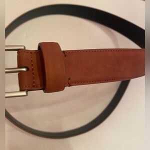 Alfani Men's Stitched Belt Rust Size Large 38-40 NWT